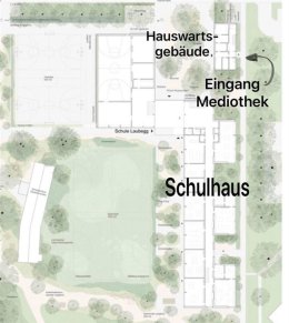 Mediothek - Lageplan
